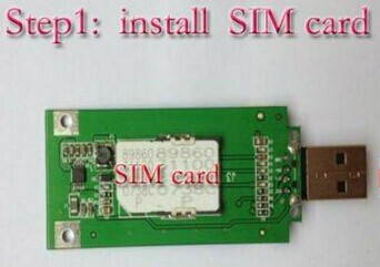Mini PCI-e Wireless to USB Adapter card With SIM Card Slot Test WWAN module