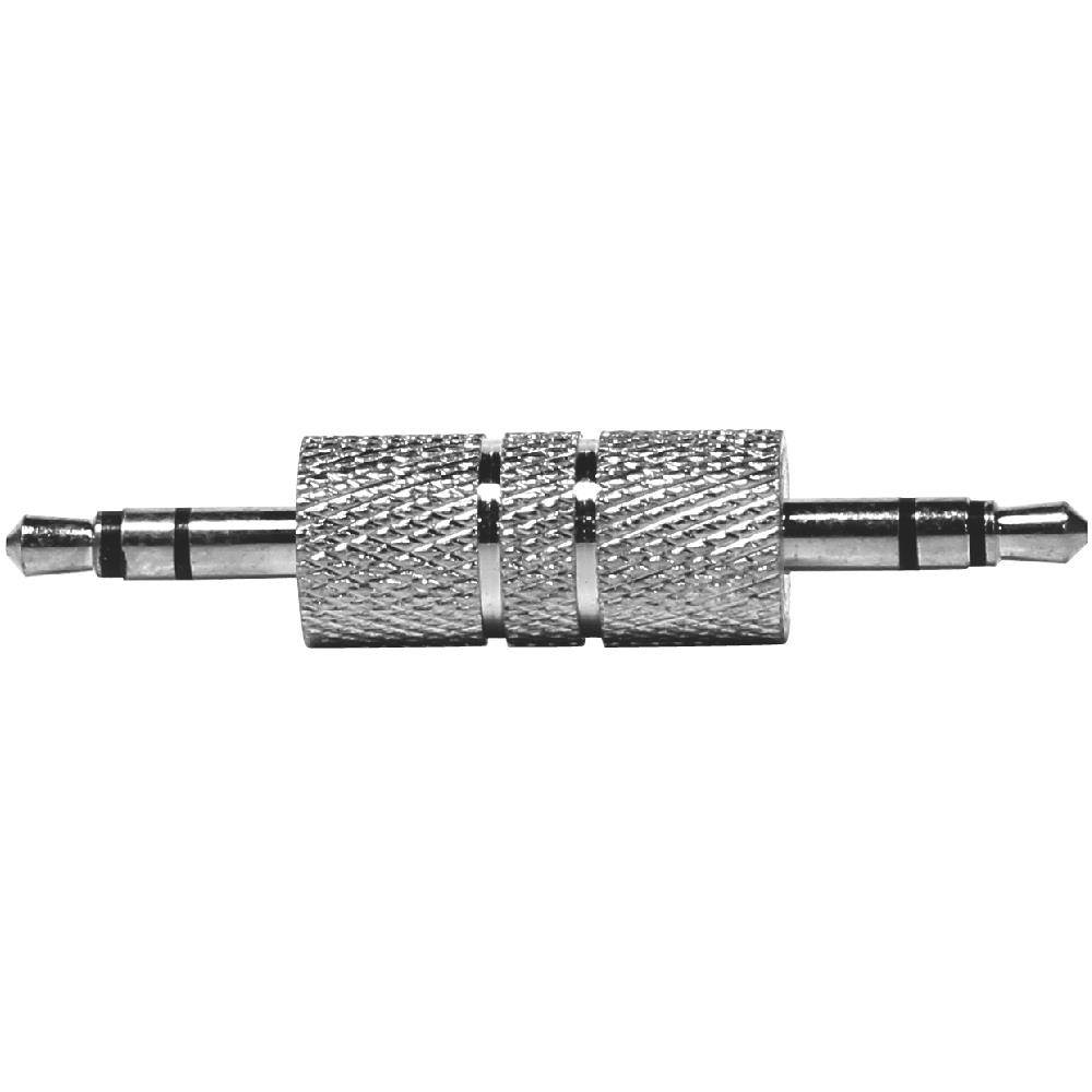 Seismic Audio - SAPT315 - 1/8 Inch (3.5mm) Male to Male Stereo Adapter - PA DJ Audio Gender Changer
