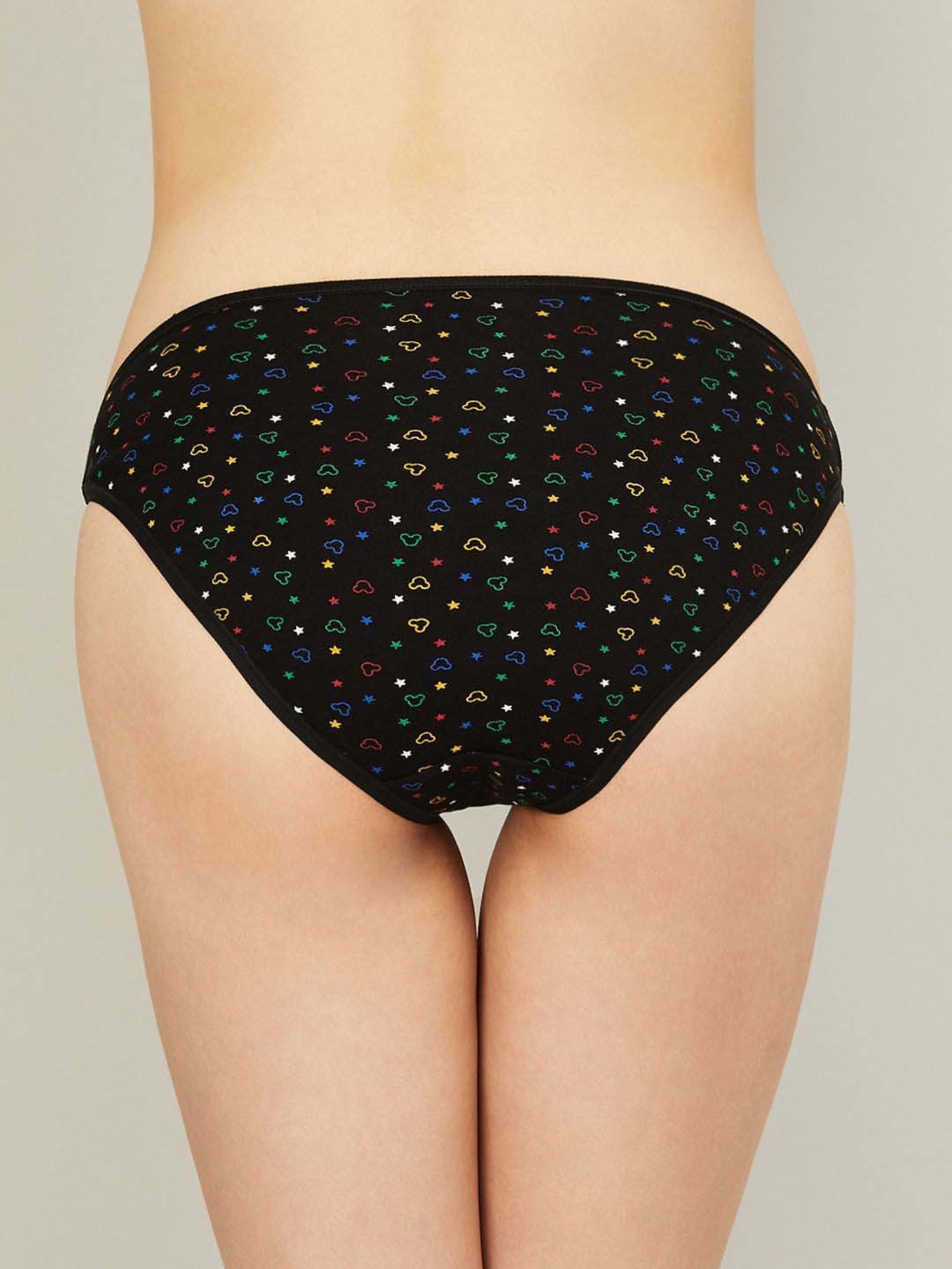 Ginger by Lifestyle Assorted Color Printed Panty - Pack Of 3