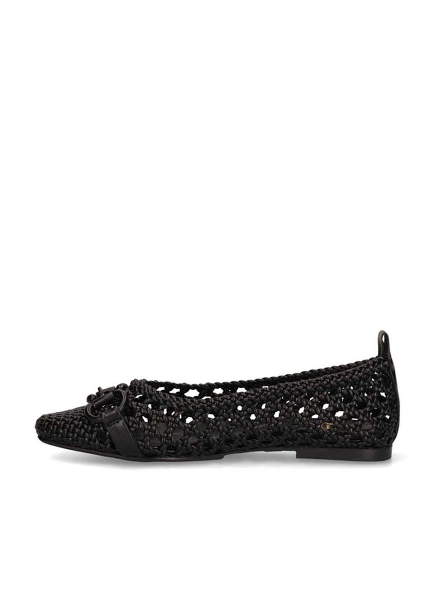 BAGATT Women's Amalia Black Flat Ballets