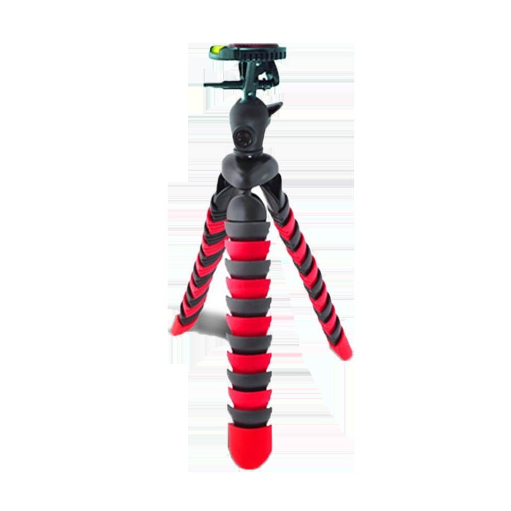 VIVITAR VIV-SP-12-RED Large Rubberized Spider Tripod (Red)