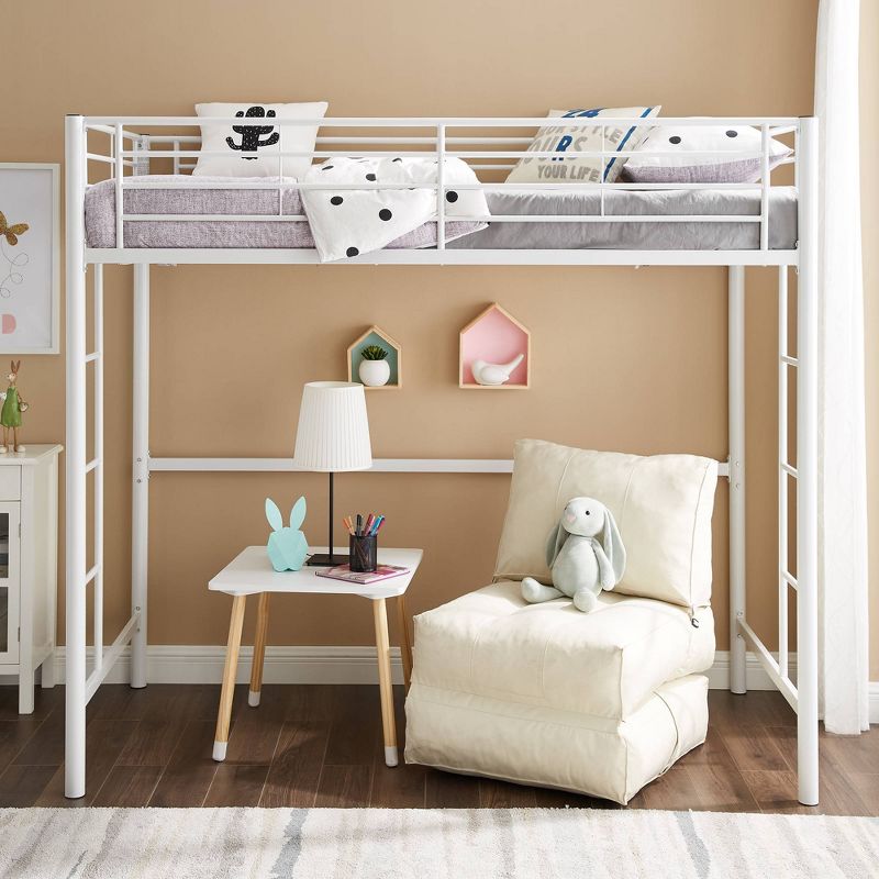 Bed Frame White - Saracina Home