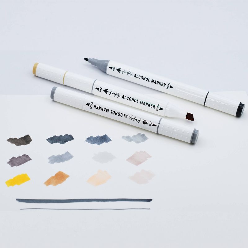 12pc Alcohol Markers Neutral - Momenta