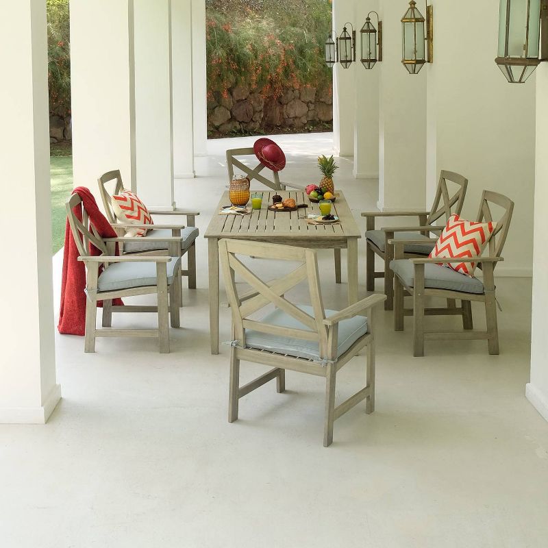 Westlake  Rectangle Outdoor Solid Wood Dining Table - Cambridge Casual