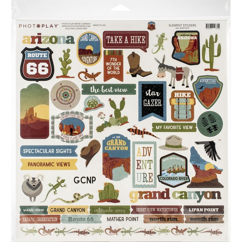 PhotoPlay Collection Pack 12"X12"-National Parks Grand Canyon