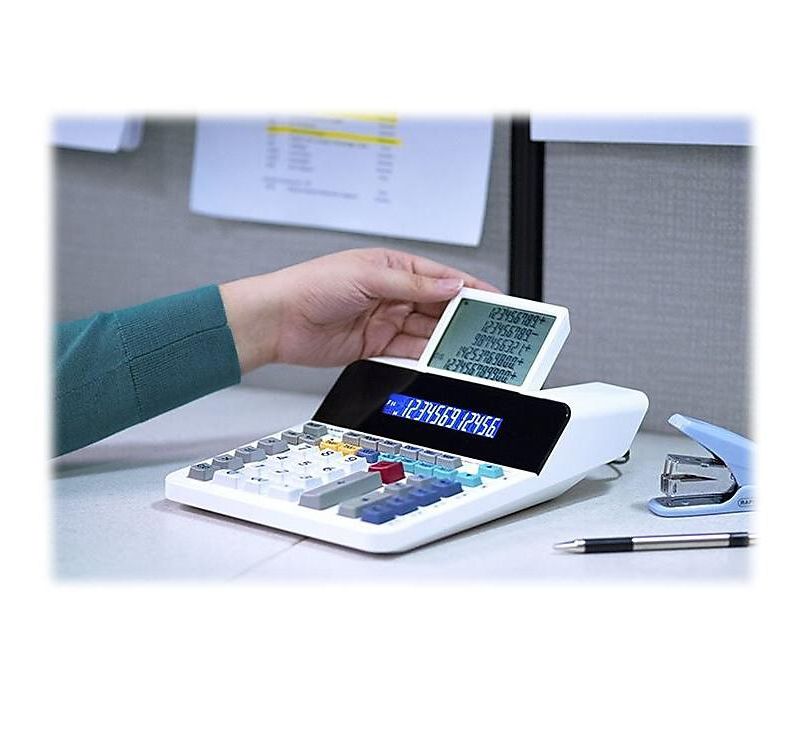 Sharp EL-1901 Paperless Printing Calculator with Check and Correct 12-Digit LCD EL1901