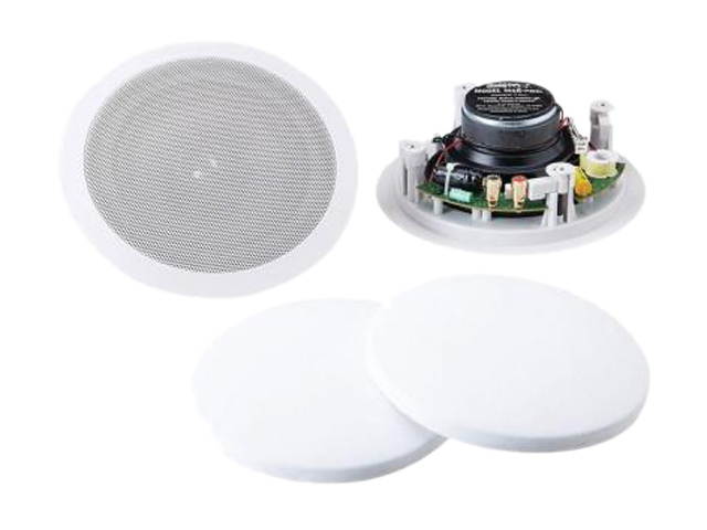 BIC America MSR-PRO6 6.5" Weather-Resistant Muro Ceiling Speaker, Pair