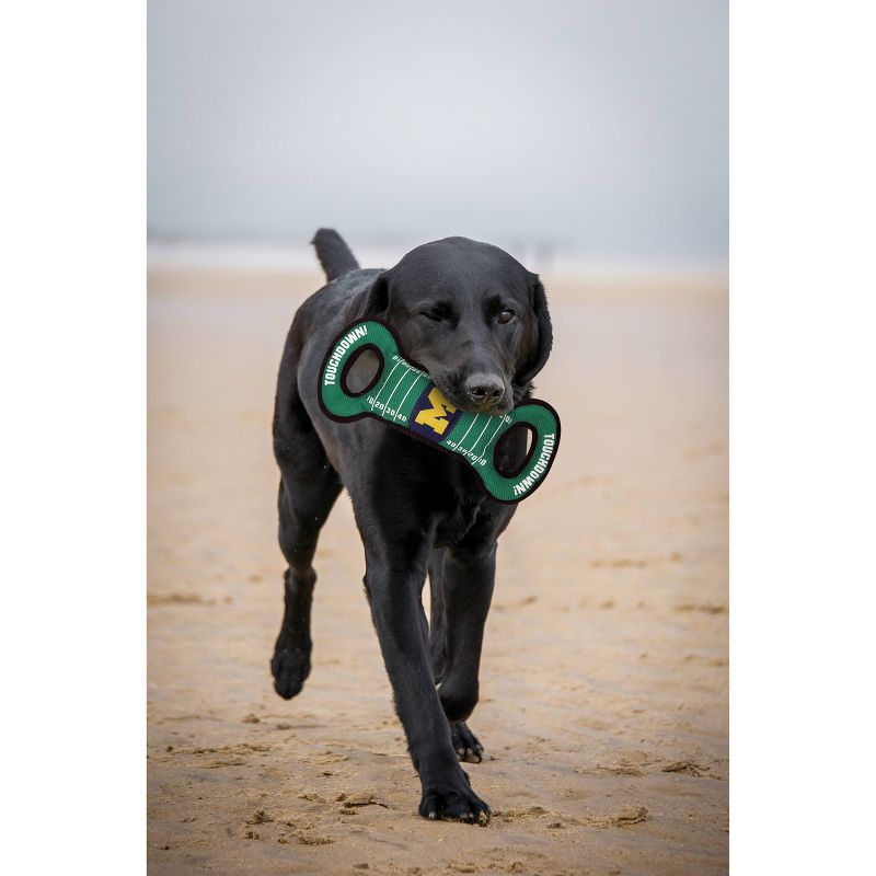 NCAA Virginia Tech Hokies Nylon Football Dog Toy