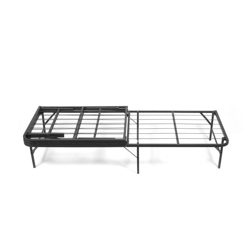 California King Simple Base Bi-Fold Bed Base Black - PragmaBed