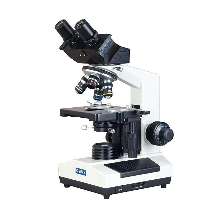 40X1600X Research Compound Binocular Microscope with Dry Darkfield Condenser