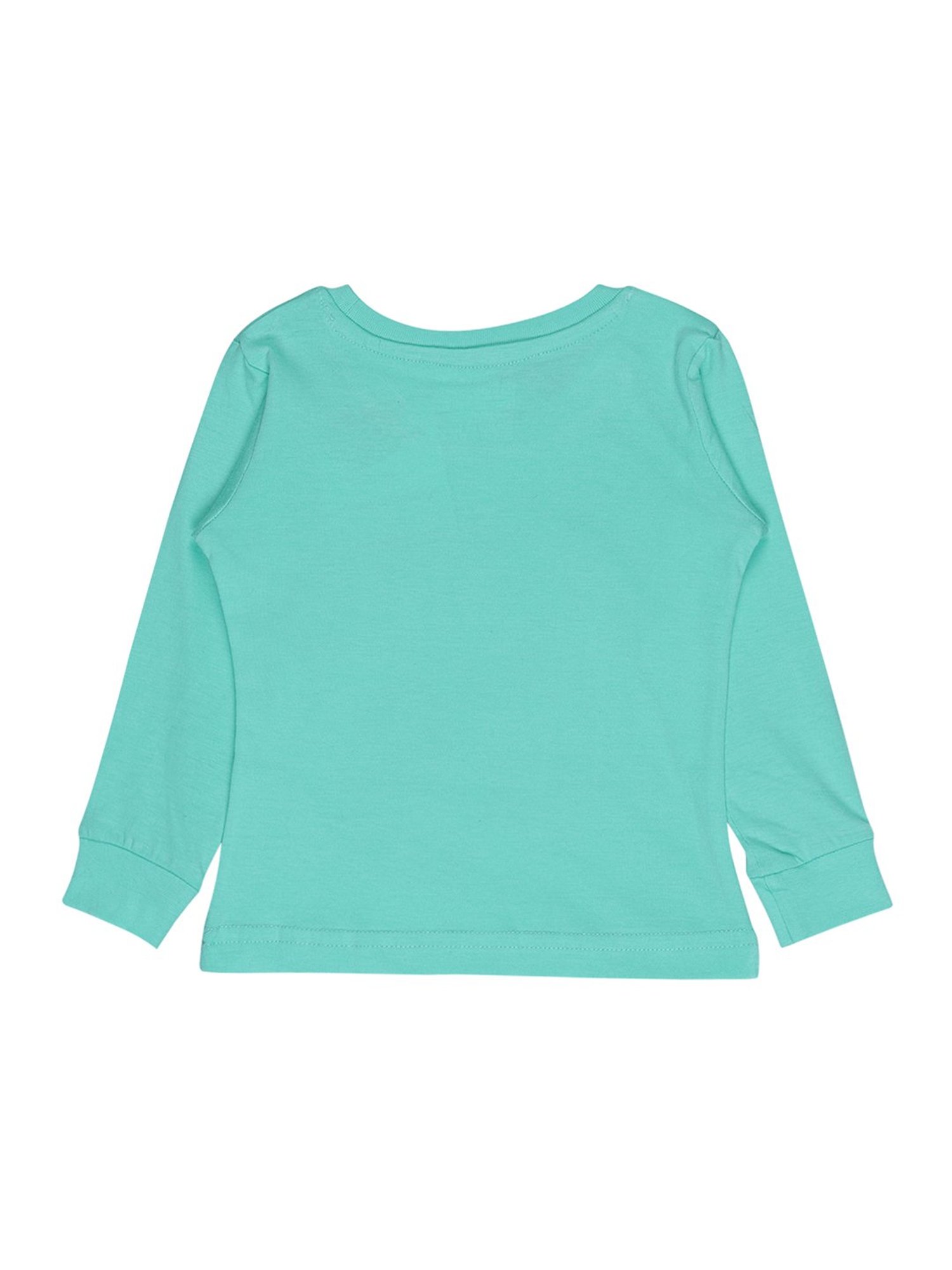 Bodycare Kids Green Printed Full Sleeves T-Shirt