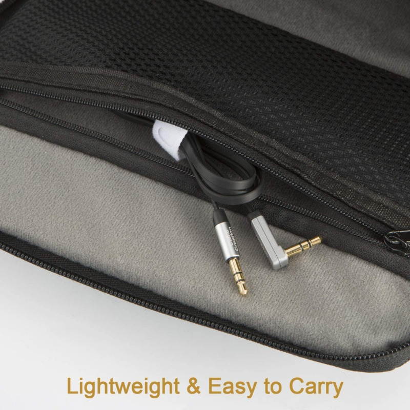 Aux Cable, CableCreation 6 FT Flat 3.5mm Auxiliary Audio Stereo Cord 90 Degree R