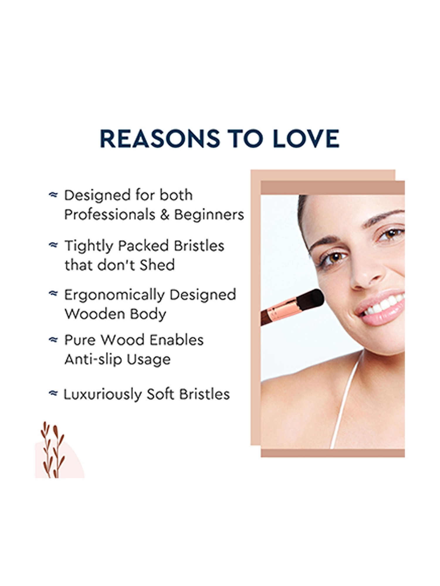 GUBB Buffer Brush for Makeup Application, Stippling Makeup Brush