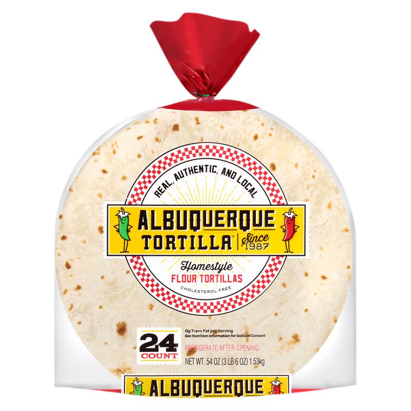 Albuquerque Burrito Style Flour Tortillas - 22oz/10ct