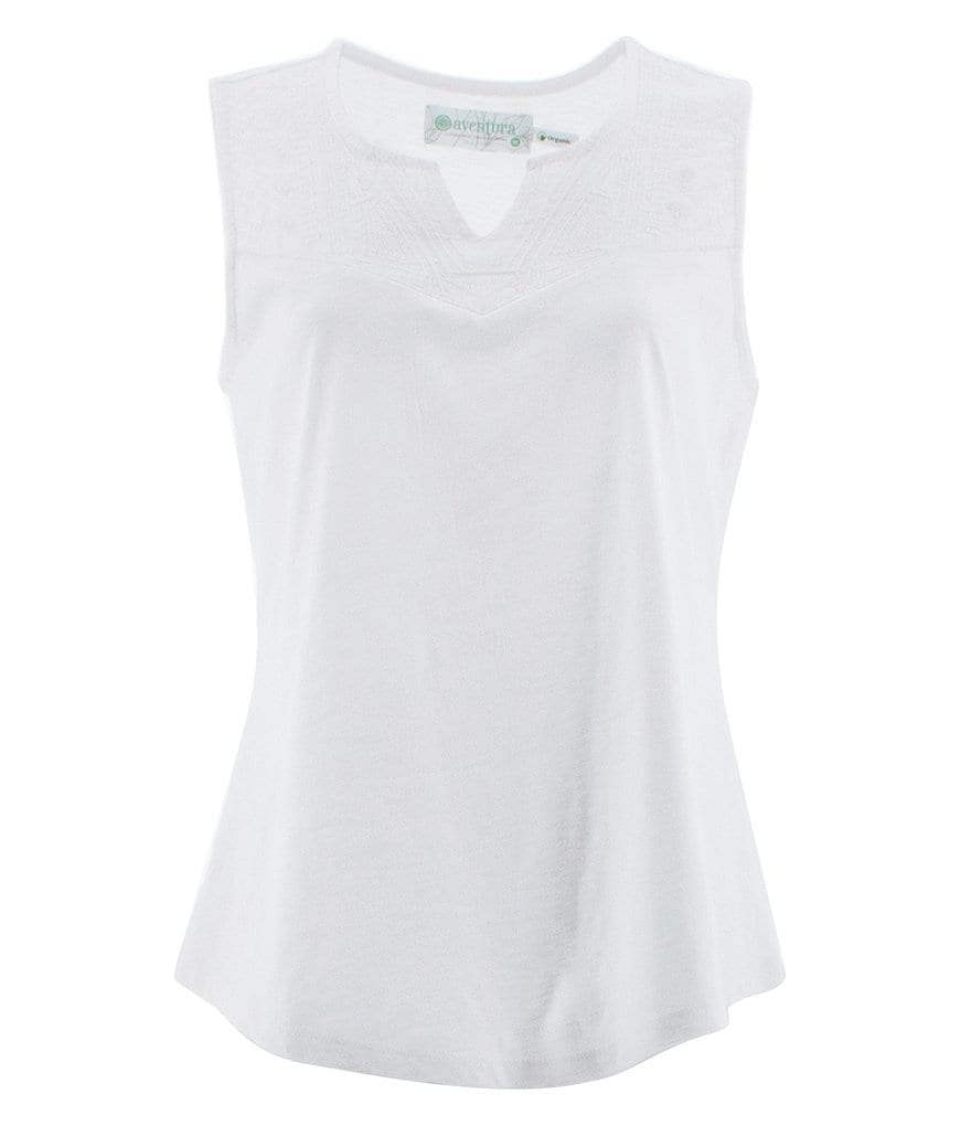 Aventura Cheri Slub Jersey Poplin Organic Cotton Blend Tank
