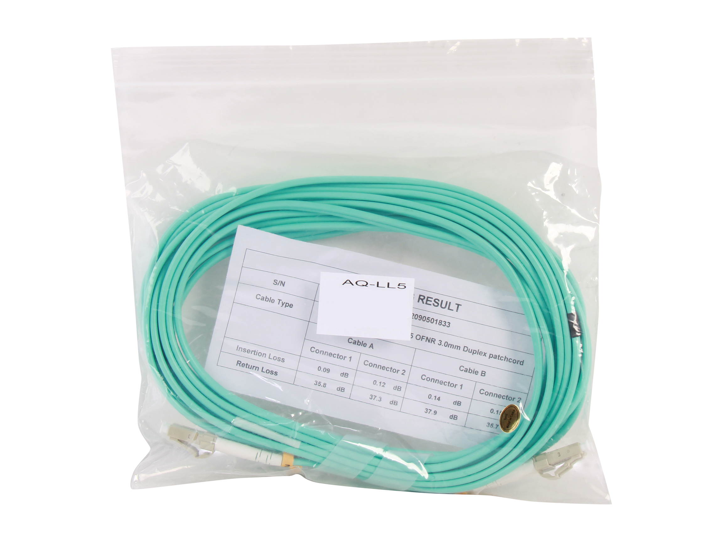 BYTECC AQ-LL5 16.4 ft. Fiber Optic Cable