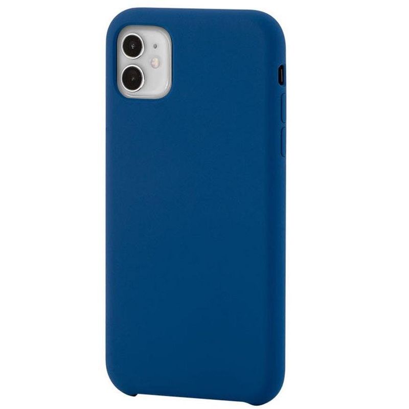 Monoprice iPhone 11 (6.1) Soft Touch Case - Blue - Protects Phone From Light Bumps And Scratches - FORM Collection