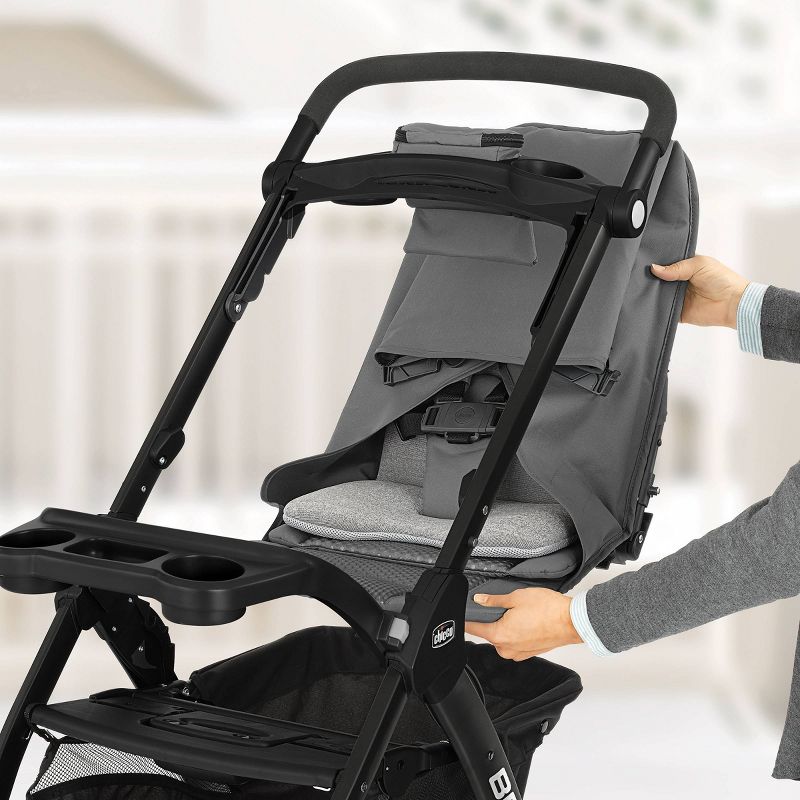 Cybex Eezy S+2 Travel System with Aton 2 Infant Car Seat - Deep Black