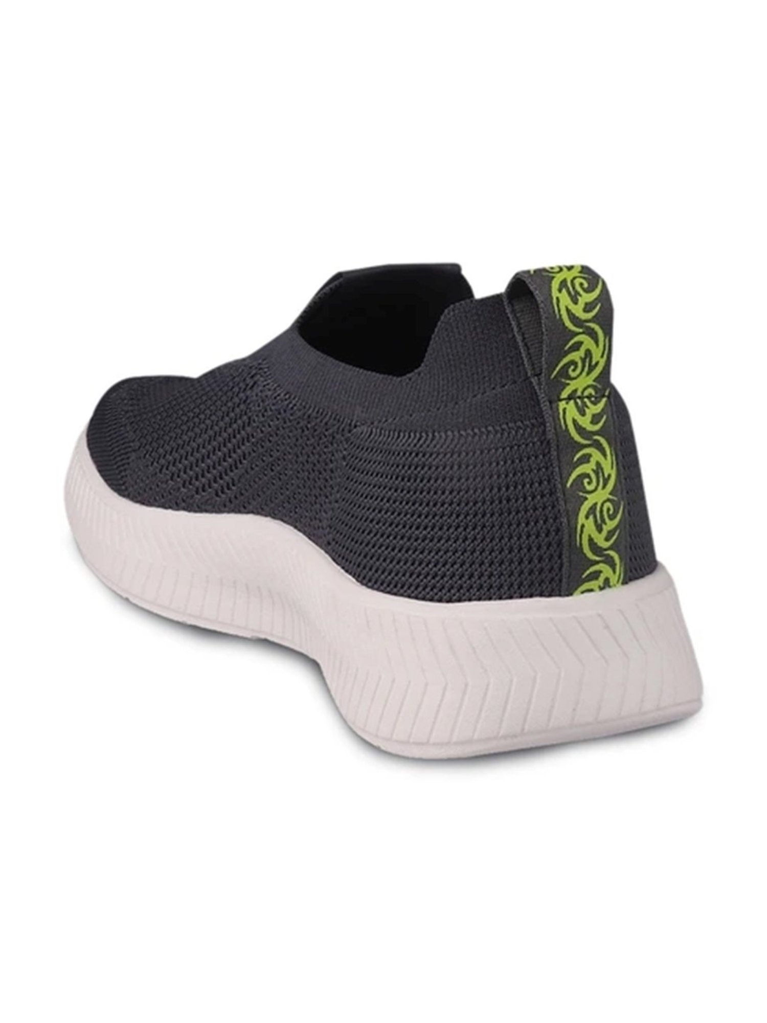 Furo By Red Chief Men's Charcoal Grey Running Shoes