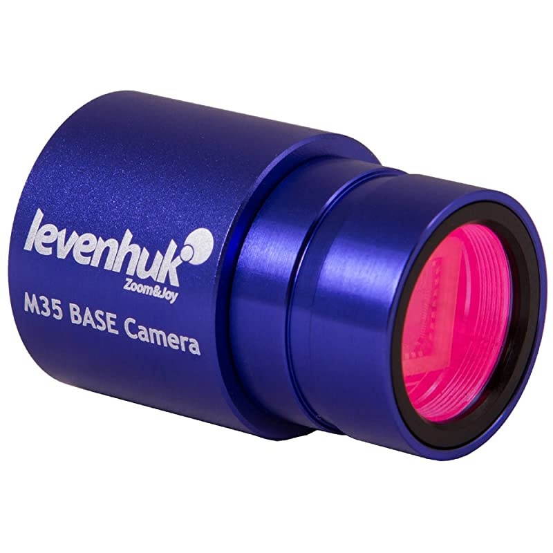 M35 Base Digital Camera for Microscopes, Comes with Necessary Software (Compatible with Mac, Linux and Windows)