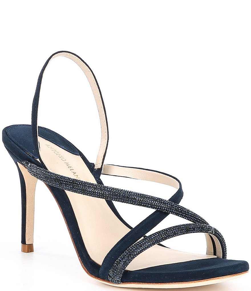 Antonio Melani Mesli Strappy Embellished Dress Sandals