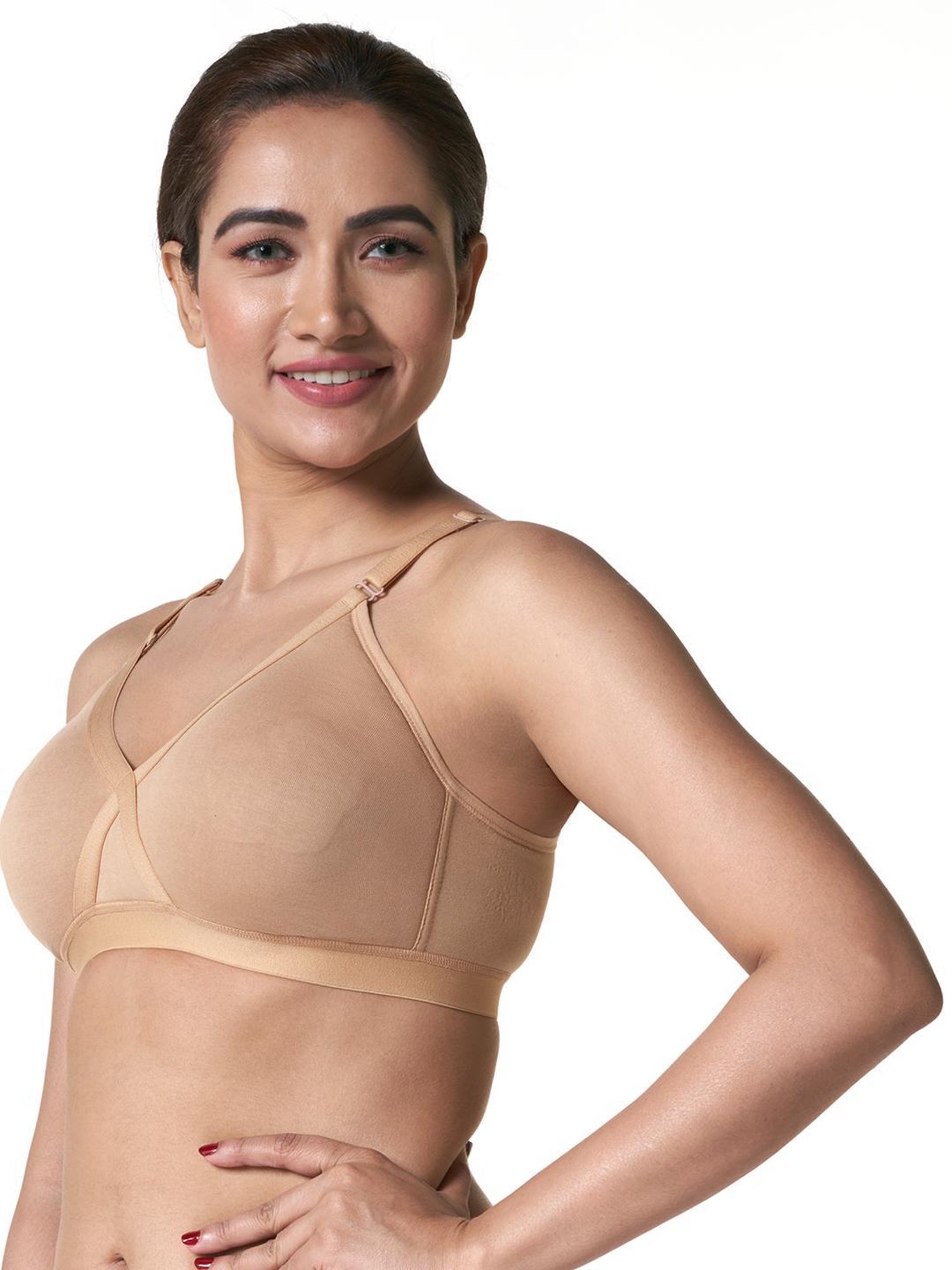 BLOSSOM Beige Full Coverage Full Coverage Bra