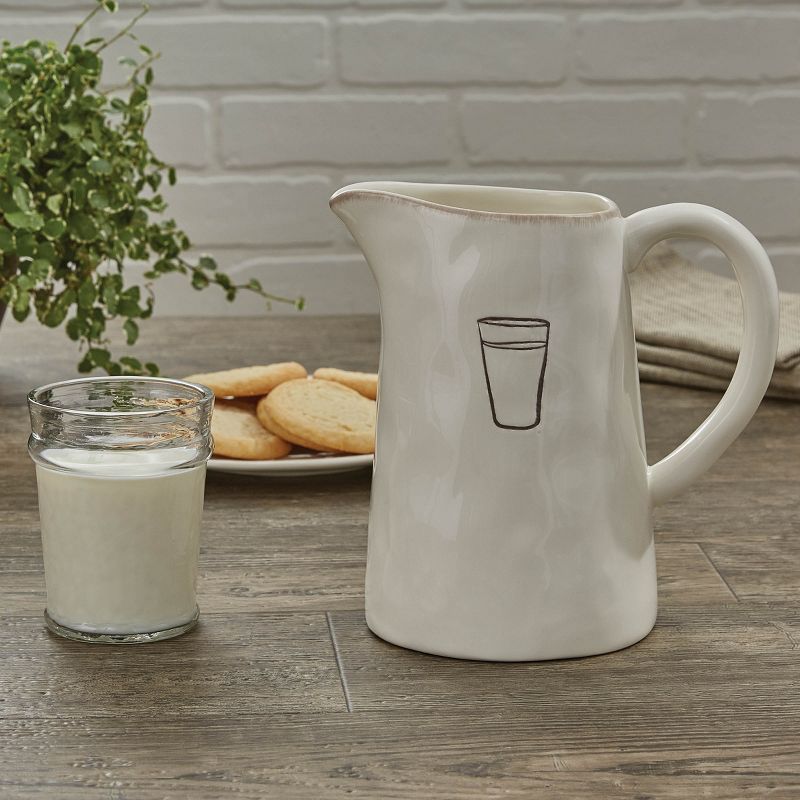 Park Designs Villager Pitcher - Cream