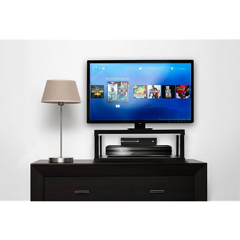 2Tier LCD | LED TV Swivel Stand Entertainment Rack