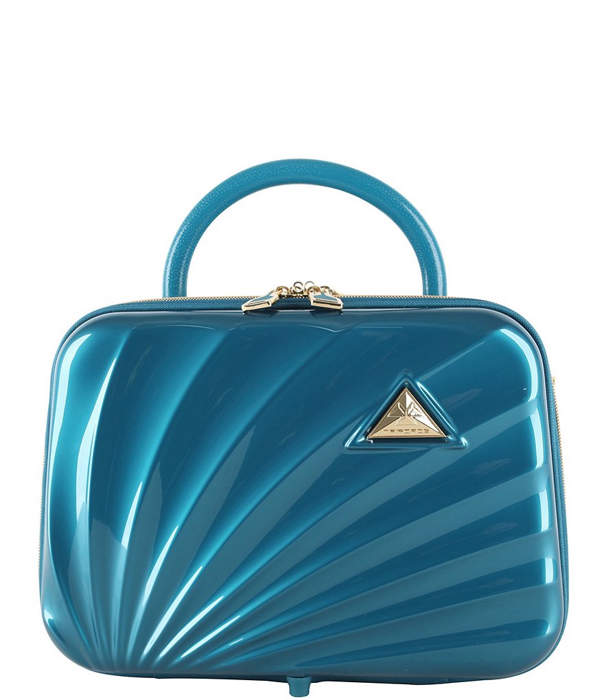 ROYCE New York Leather Large Cosmetic Bag