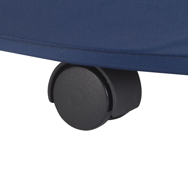 Household Essentials Rolling PopUp HamperStorage Can Blue