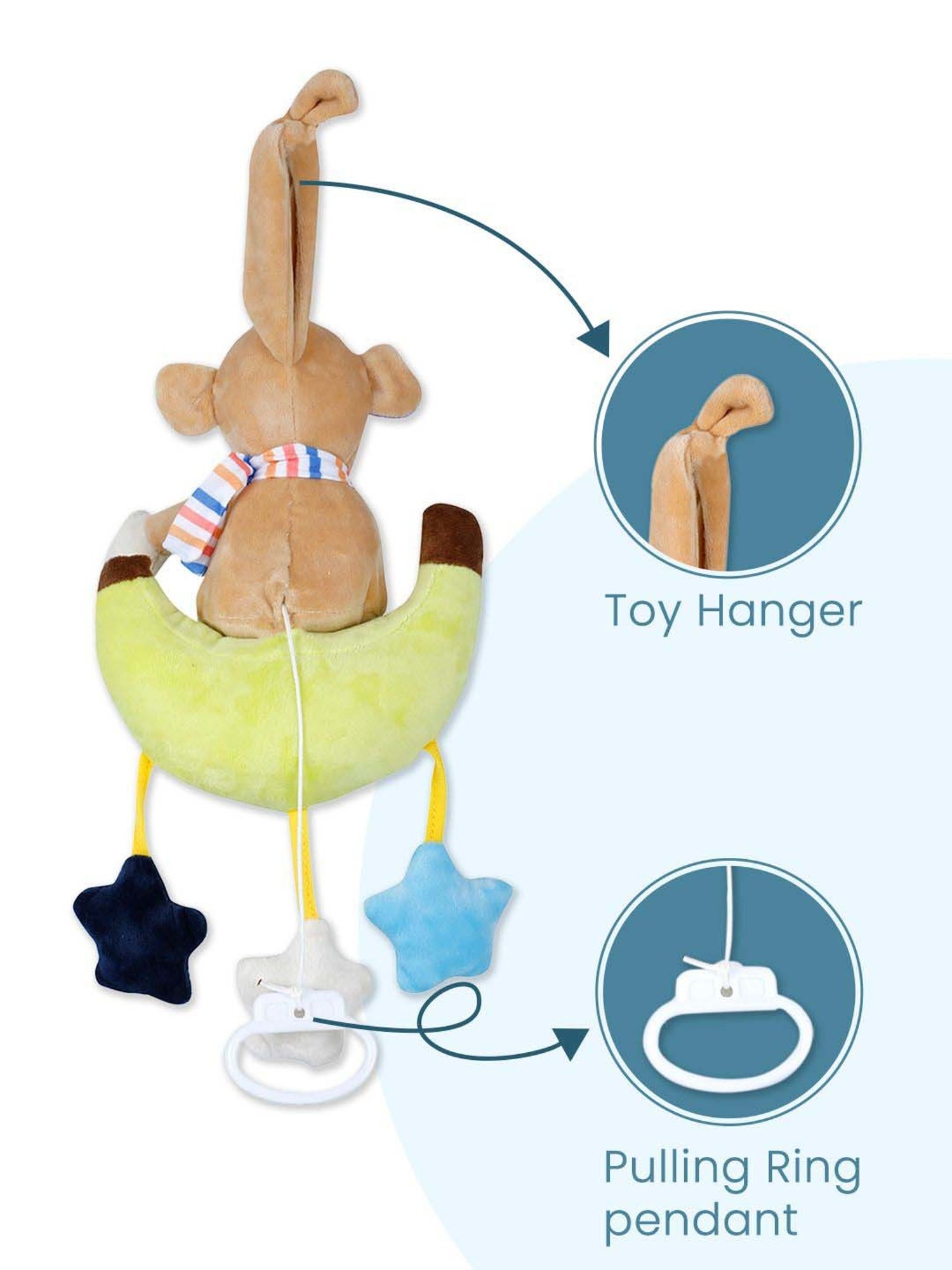 Baby Moo Kids Green Pulling Toy