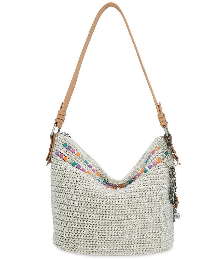 The Sak Sequoia Hand-Crocheted Small Hobo Bag