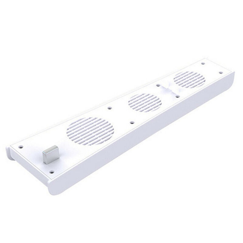 Cooling Fan External USB Cooler Game Console Cooling Fan with Extra USB3.0 Port for Playstation 5 PS5 Digital Edition/Ultra HD Console, White