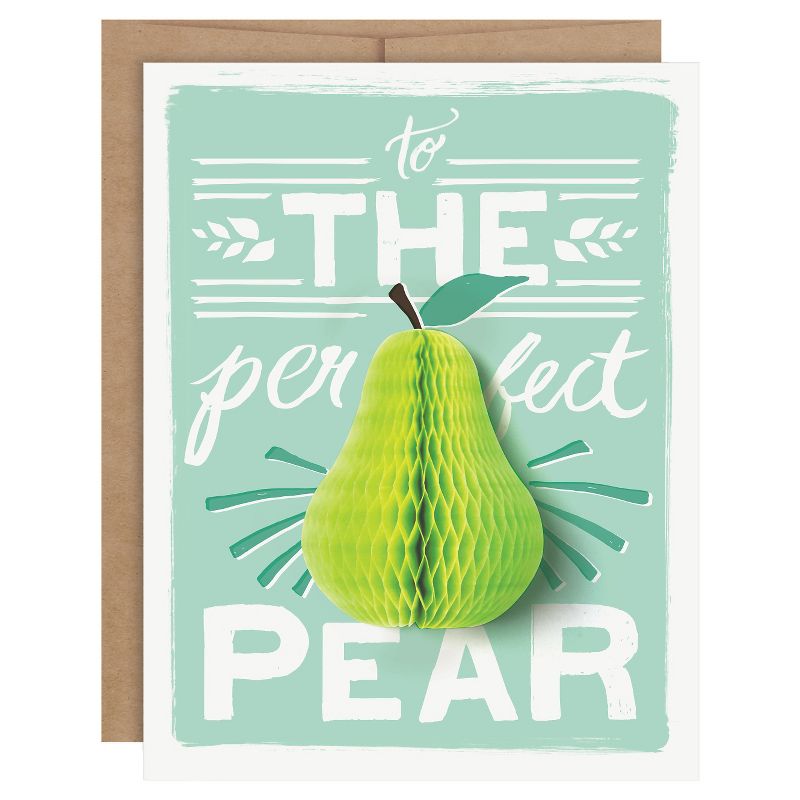 3ct Fruit Pop-up Greeting Cards