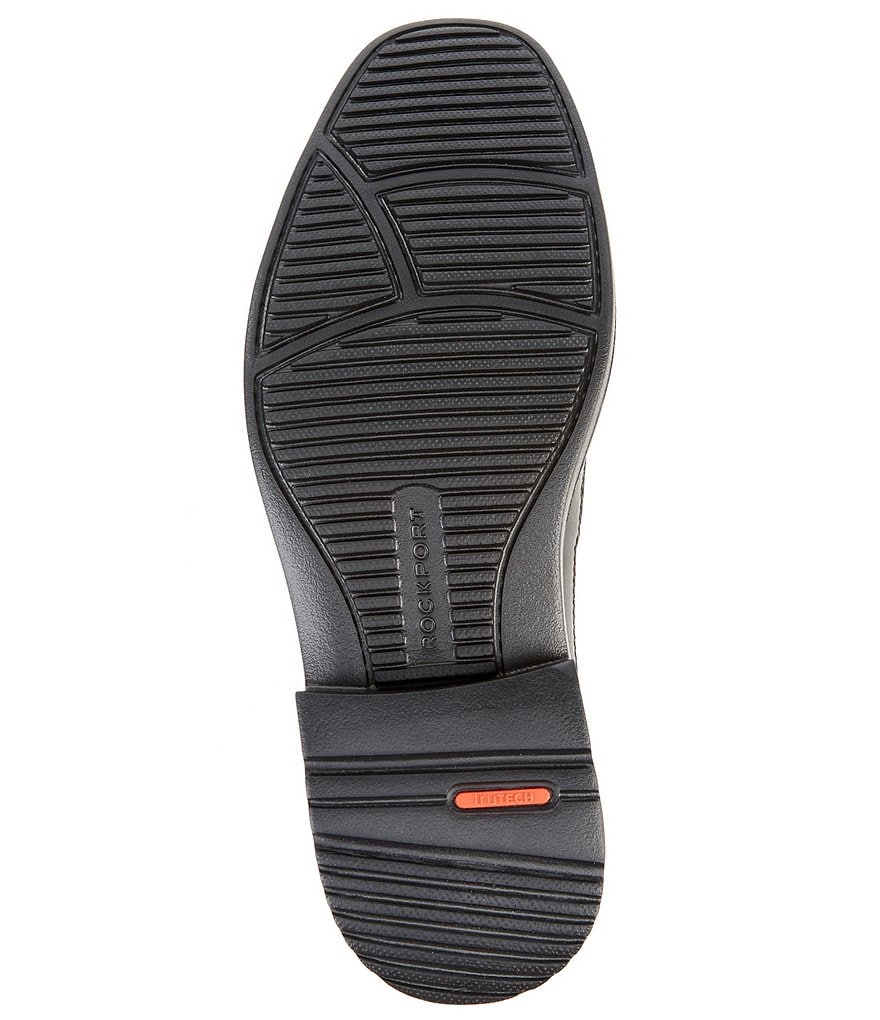 Rockport Men's Stratton Bicycle Toe Leather Slip-Ons