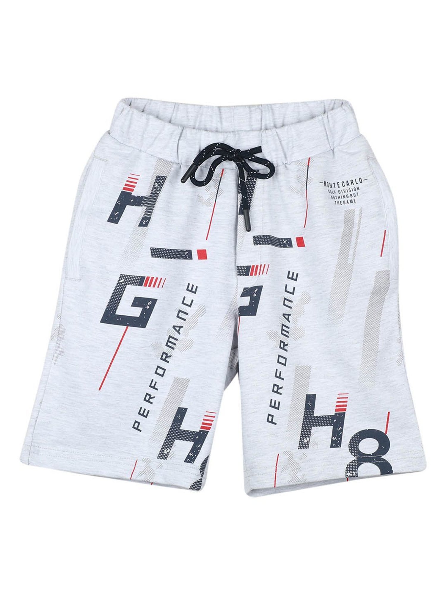 Gini & Jony Kids Brown Solid Bermudas