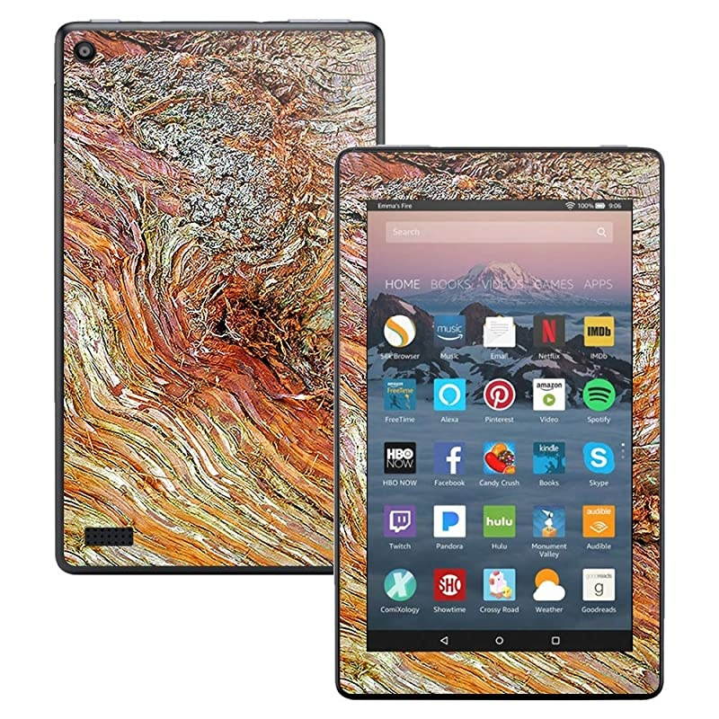 Skin Compatible with  Kindle Fire 7 2017 Woodlands | Protective Durable and Unique Vinyl Decal wrap Cover | Easy to Apply Remove and Change Styles | Made in The USA