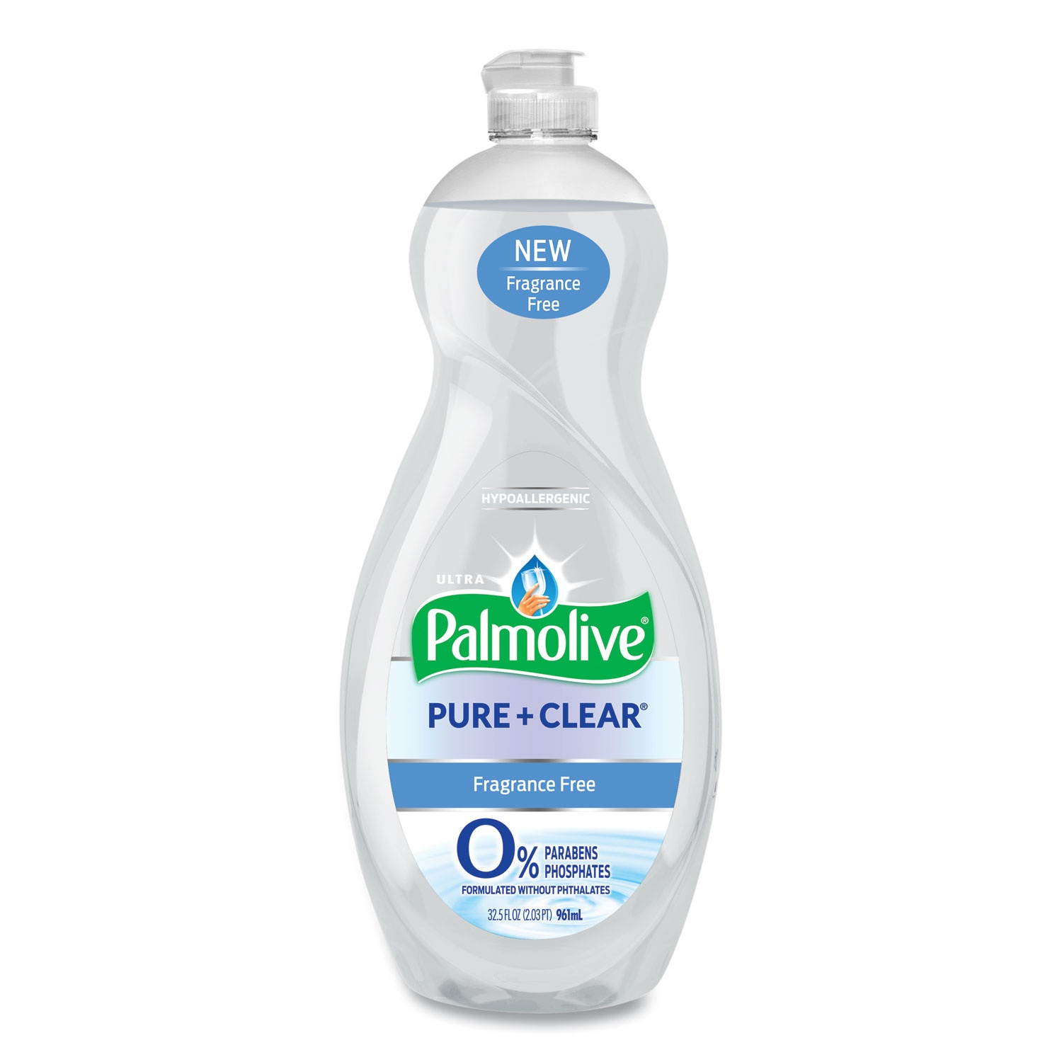 Colgate-Palmolive Dishwashing Detergent f/Manual Liquid 32.5 oz Clear 04272