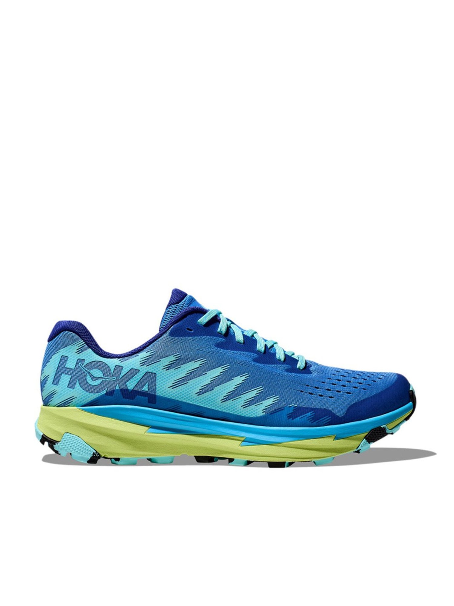 Hoka Men's M TORRENT 3 Virtual Blue & Lettuce Running Shoes