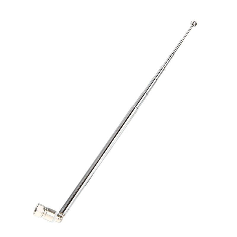 1 Set Telescopic Aerial Antenna 7 Section Extendable DAB FM Radio Receiver For Home Radio TV Remote Supplies