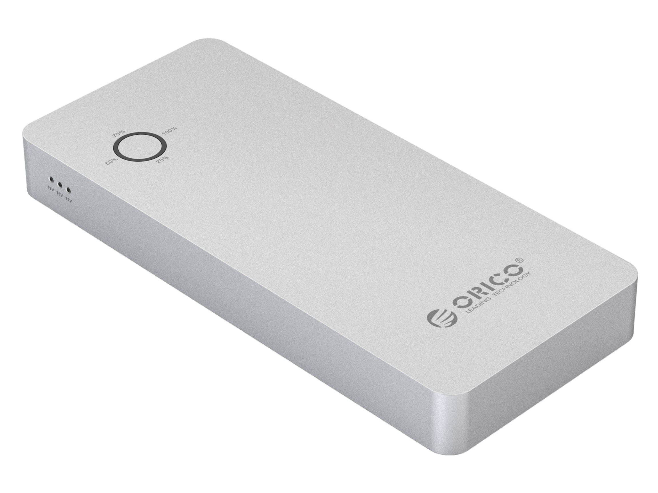 ORICO 18000mAh High Capacity Power Bank with 3 Ports USB3.0  DC Output 12/16/19V  for Laptop, iPhone, iPad,Tablet Samsung Mobile Phone Pack