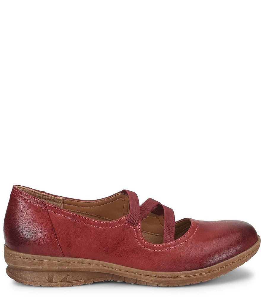 Comfortiva Farmington Leather Flexible Strap Wedge Sneakers