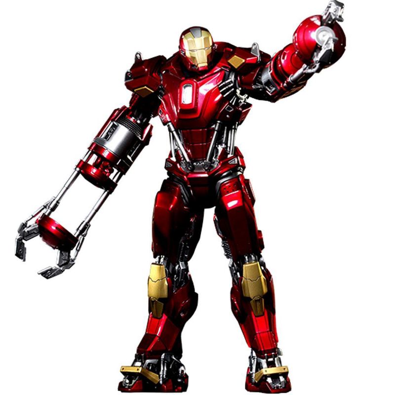 Sideshow Collectibles Iron Man 3 Hot Toys 1:6 Power Pose Collectible Figure: Red Snapper Mark XXXV