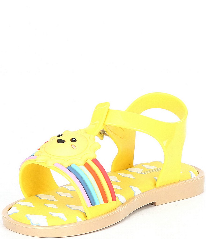 Mini Melissa Girl's Mini Mar Sunny Day Jelly Sandals (Toddler)