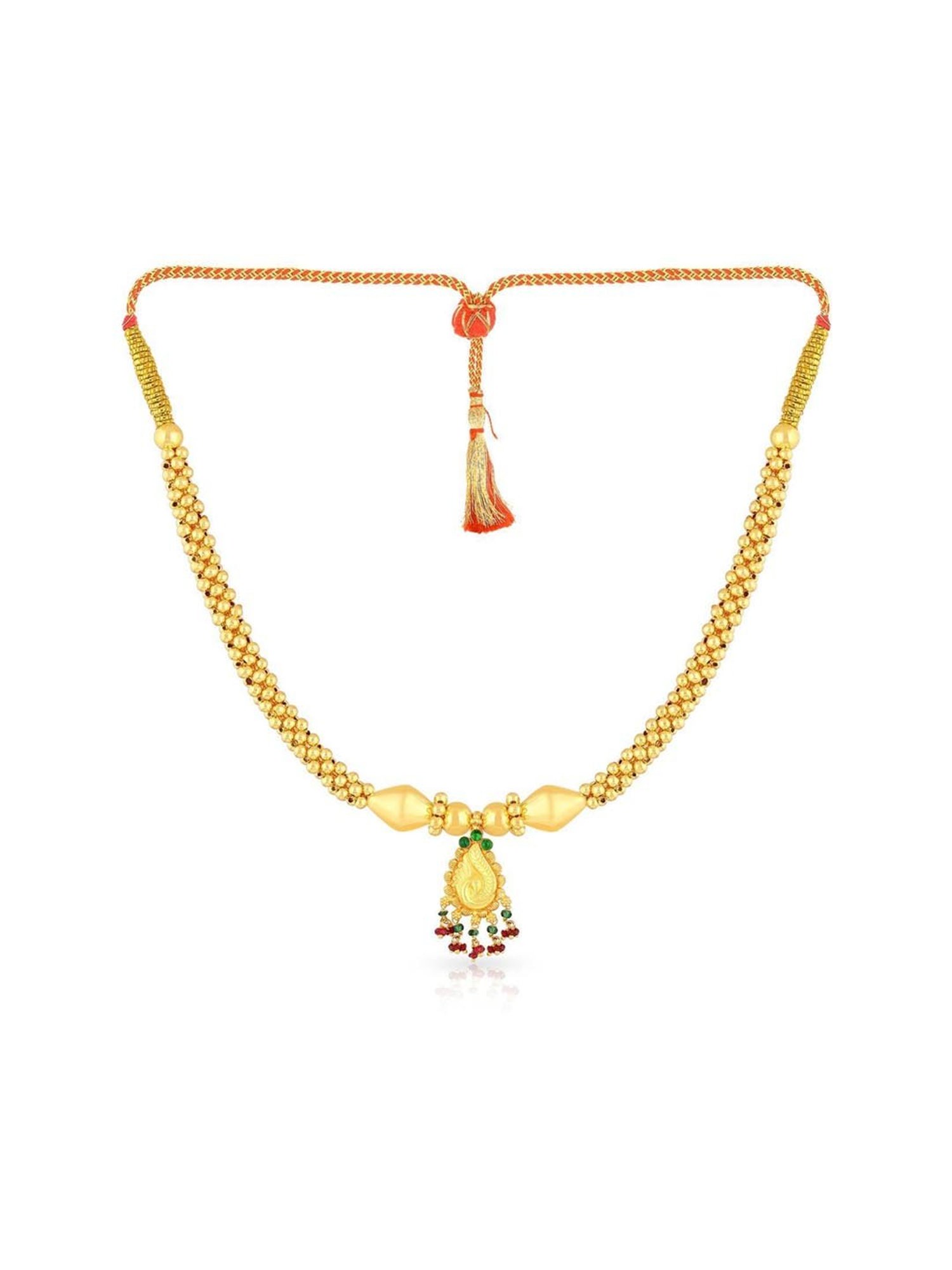 Malabar Gold and Diamonds 22k Gold Necklace for Women