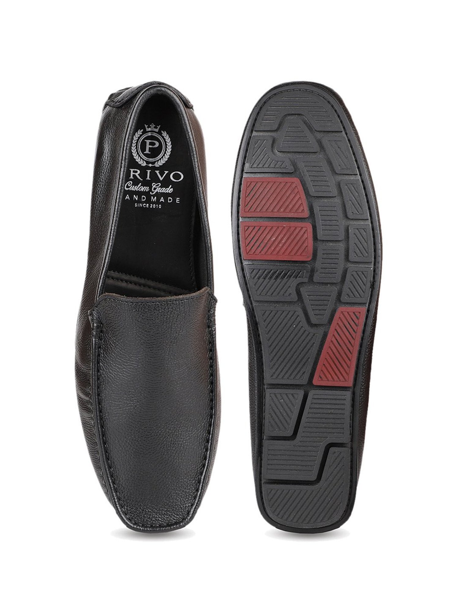 Privo by Inc.5 Men's Black Casual Loafers