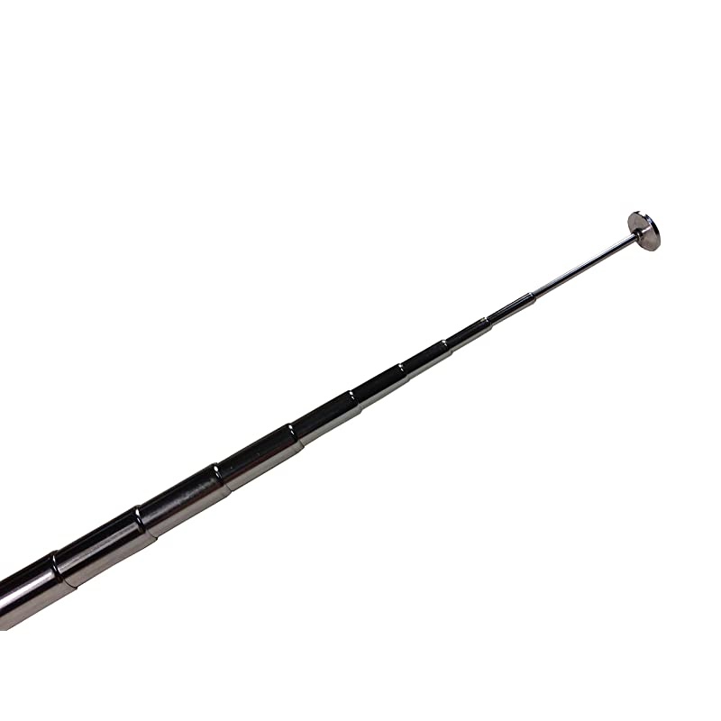 TW999BNC BNC Male Handheld Antenna Scanner Antenna 201300MHz with BNC Male Connector for Scanner Radio and Frequency Counters