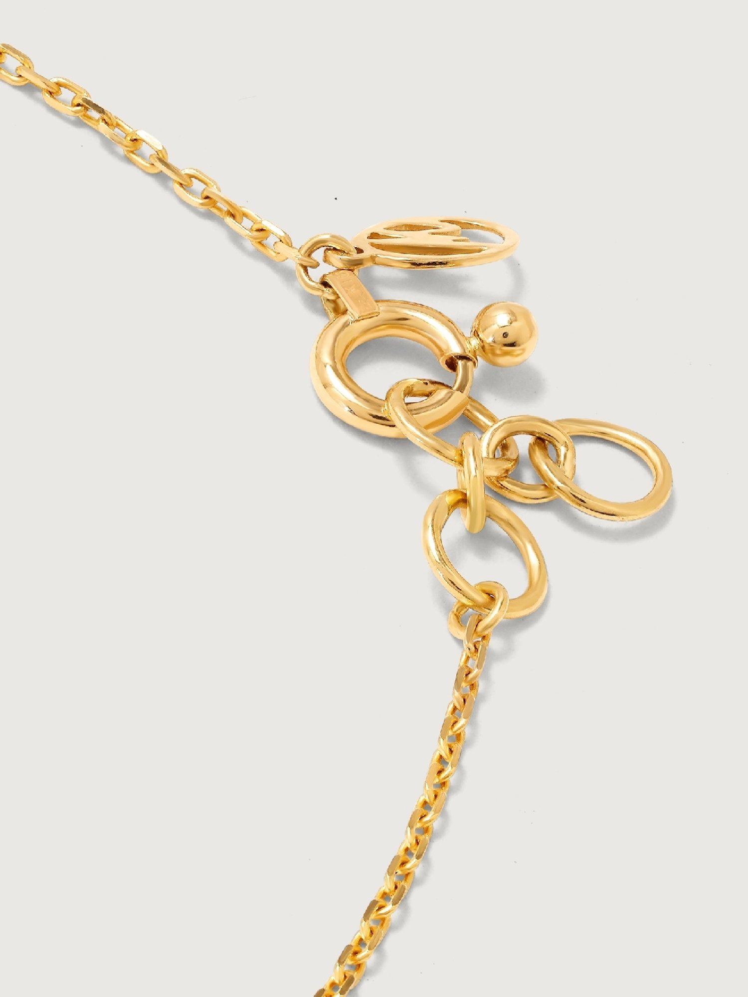 Mia by Tanishq Starship Charm 14k Gold Diamond Necklace