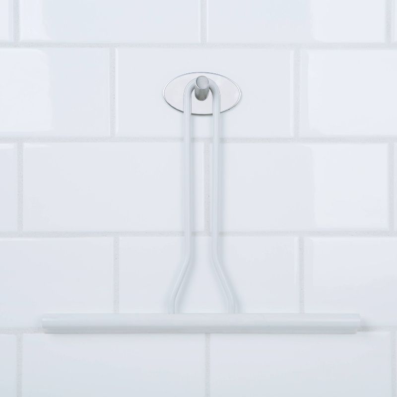 3M Deluxe Squeegee with Hanging Hook White - Bath Bliss