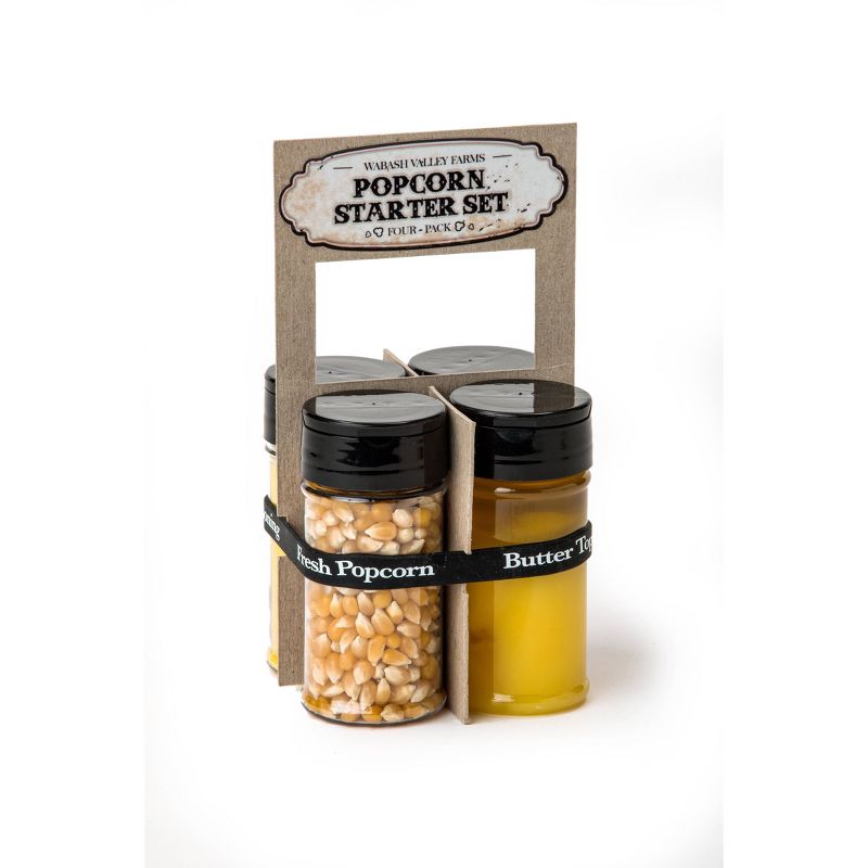 Wabash Valley Farms Stainless Steel Whirley Pop 4 Pack Starter Set